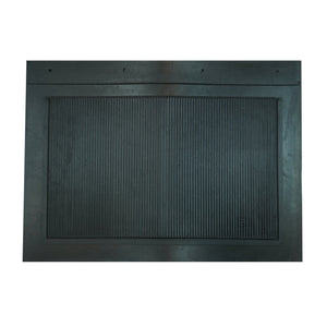 Ribbed Black Mud Flap