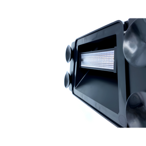 Žlté výstražné LED svetlo na čelné sklo, 24 LED, 19 režimov