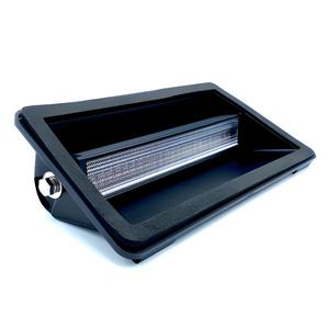 Žlté výstražné LED svetlo na čelné sklo, 24 LED, 19 režimov