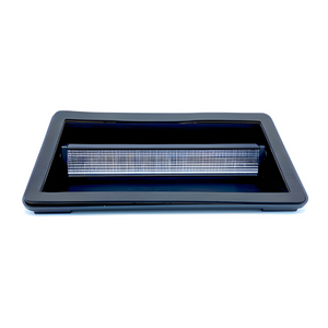 Žlté výstražné LED svetlo na čelné sklo, 24 LED, 19 režimov