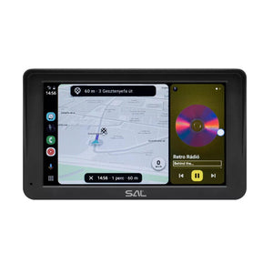7” IPS LCD Display mit Apple CarPlay oder Android
