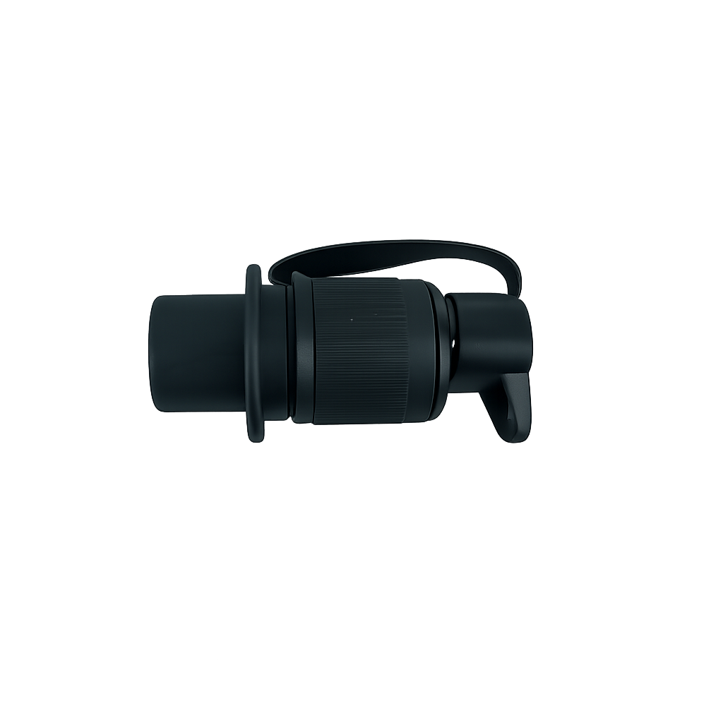 3-pin 12V trailer plug – side view