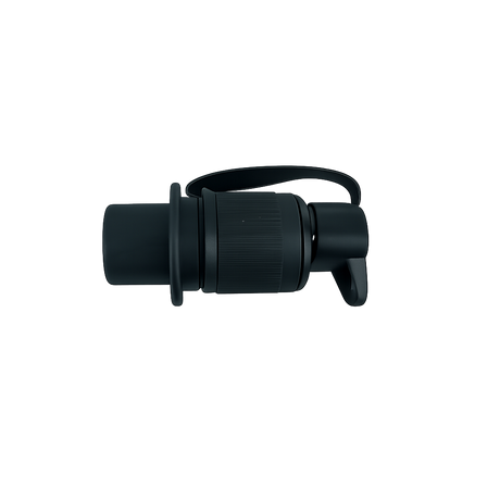 3-pin 12V trailer plug – side view