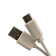 Cable de datos USB Type-C blanco 2 m Grunding