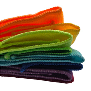 Mikrofasertücher, bunt, 8er-Set – 30 x 30 cm