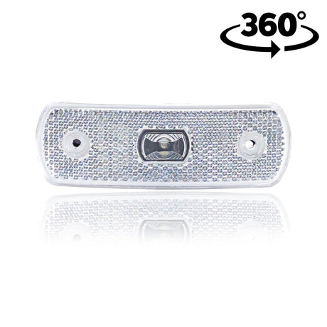 LED Position Lamp, Rounded White