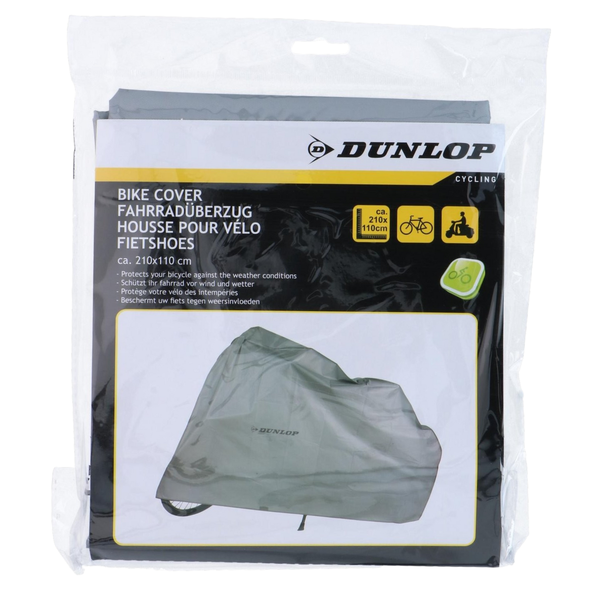 Bike cover waterproof 210 x 110cm