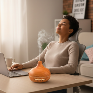 Aroma difuzér s LED osvetlením 16,8 × 14,5 cm