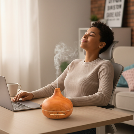 Essential oil diffuser with led lights 16,8 × 14,5 cm