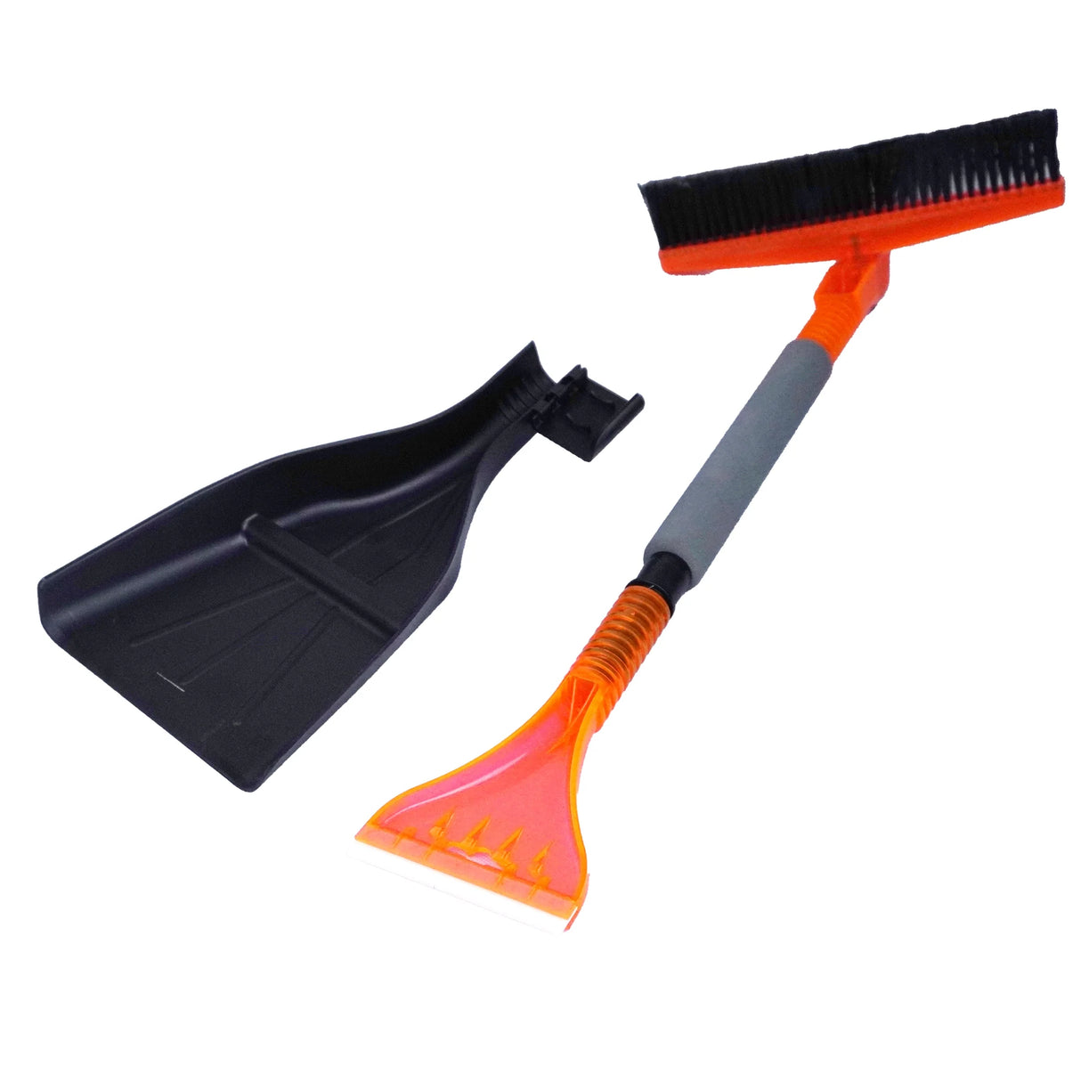 3-in-1 Telescopic Ice Scraper, Snow Shovel & Brush