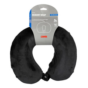 Pernă pentru gât cu spumă cu memorie, neagră