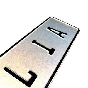 Personalizirana aluminijska pločica s imenom