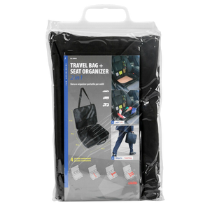 Car seat organiser and travel bag 2in1