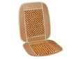 Wooden Bead Car Seat Cover - Beige