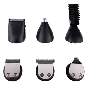 Cordless Beard & Hair Trimmer (6-in-1) 3W
