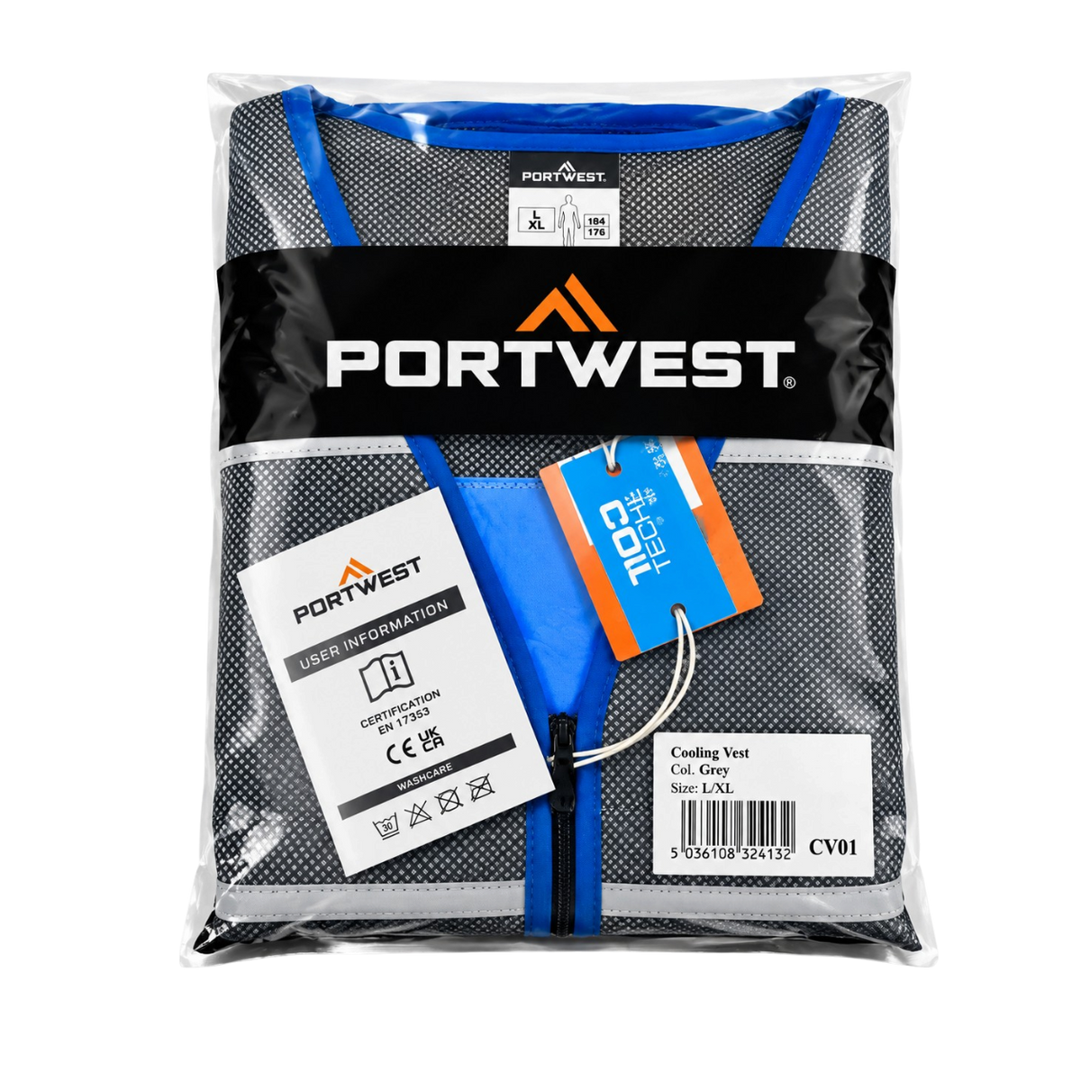 Vesta răcire reflex portocalie Portwest