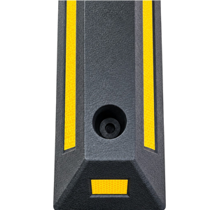 Rubber Wheel Stop with Reflective Markings 560mm