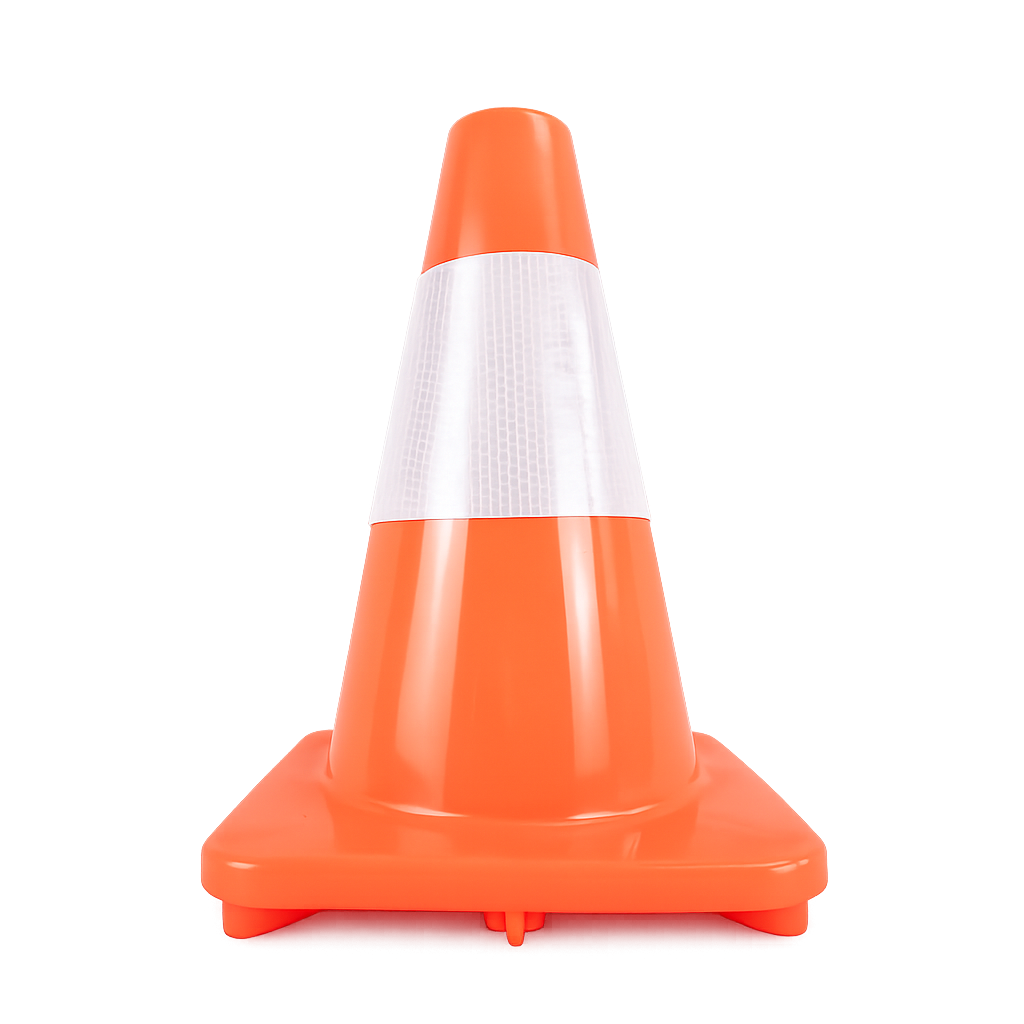 Traffic cone reflective