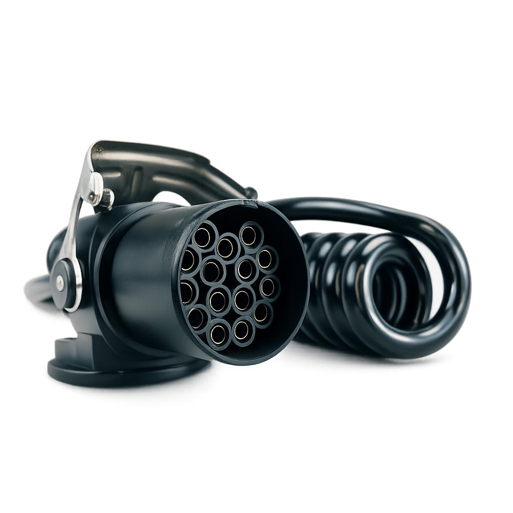 Trailer Extension Cable 15 pin  max length: 3.7m working length: 3.5m 24V