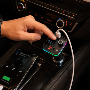 Bluetooth FM transmitter usb-c car adapter