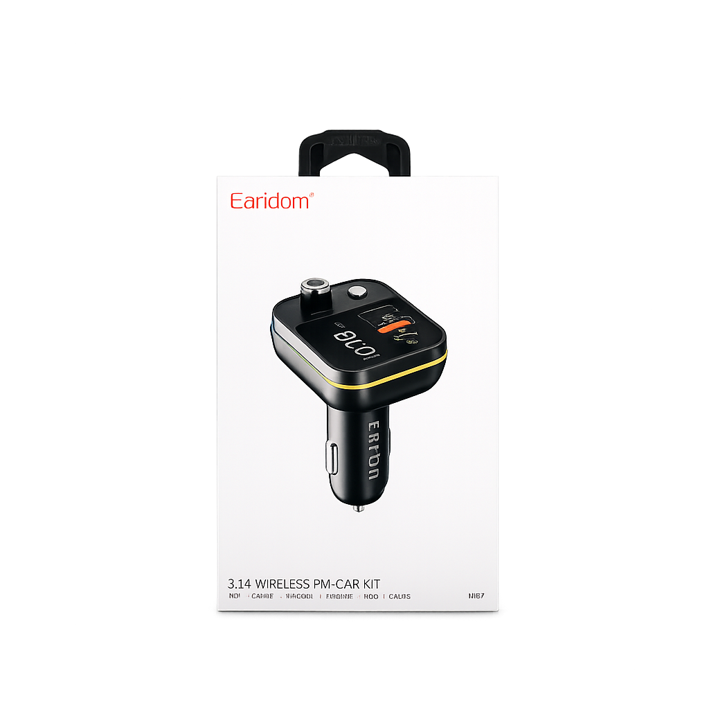 Bluetooth FM transmitter usb-c car adapter