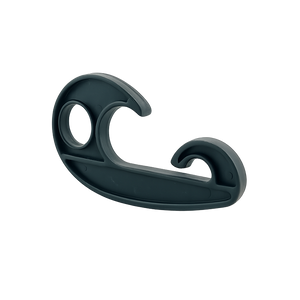 Cargo net hook plastic black