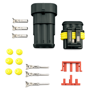Set connettore lampada a 3 poli