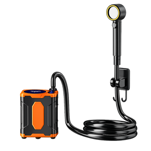 Camping Shower Portable Rechargeable Outdoor Shower with 10000mAh Battery and LED Display