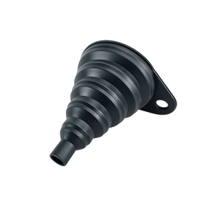 Fuel Funnel for Fuel Resistant Collapsible Silicone Funnel for Oil Petrol and Washer Fluid