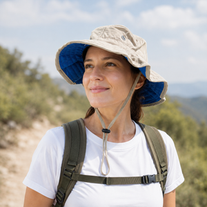 Cooling Hat UPF 50+ Wide Brim Evaporative Sun Hat for Work & Outdoor Activities