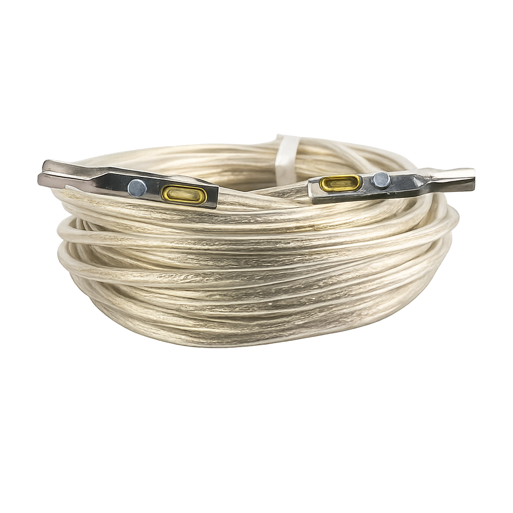 TIR Cable 6mm PVC Coated Steel Wire Rope with Fitted Ends for Curtain Side Trailers