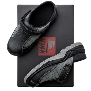 Safety Clogs with Steel Toe Cap and Oil Resistant Sole