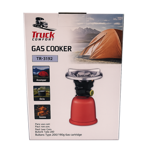 Tragbarer Camping-Gaskocher für 190g Butan – kompakt und leicht