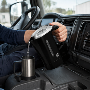 Car Kettle 24V 0.8L 300W with Holder Automatic Shut Off