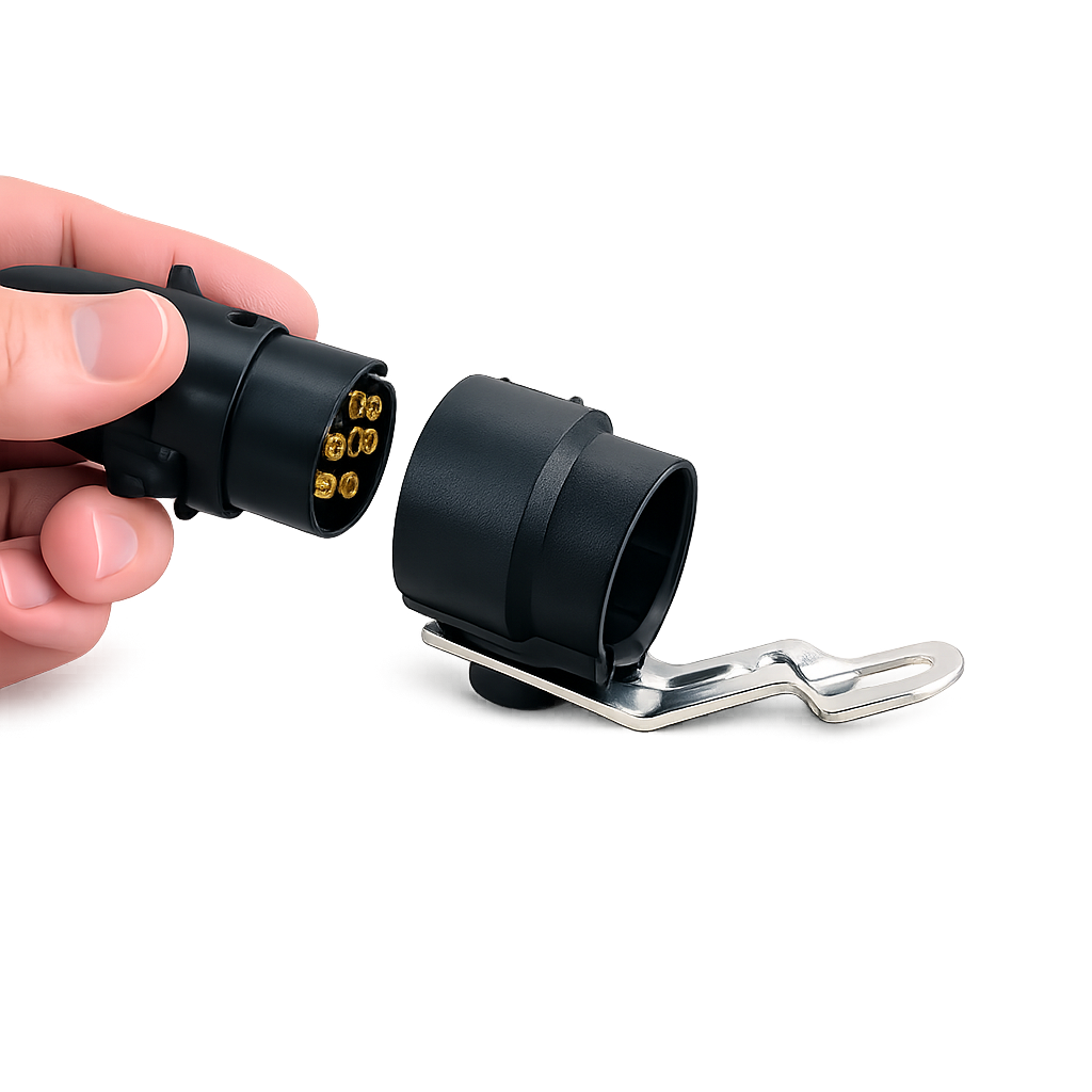 Trailer Plug Holder for 7 & 13 Pin Trailer Connectors