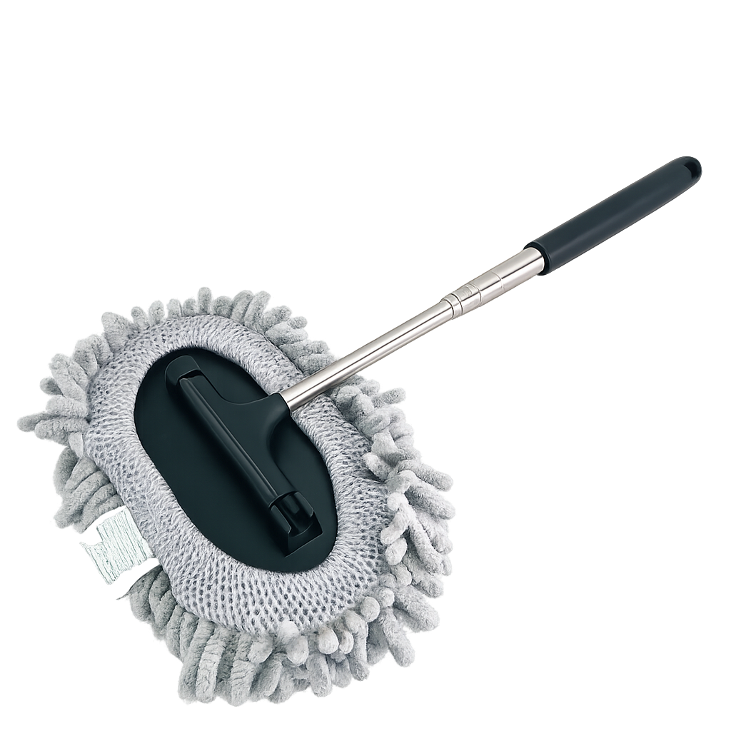 Extendable Microfibre Duster Telescopic Dusting Brush 28–101 cm for Home & Car
