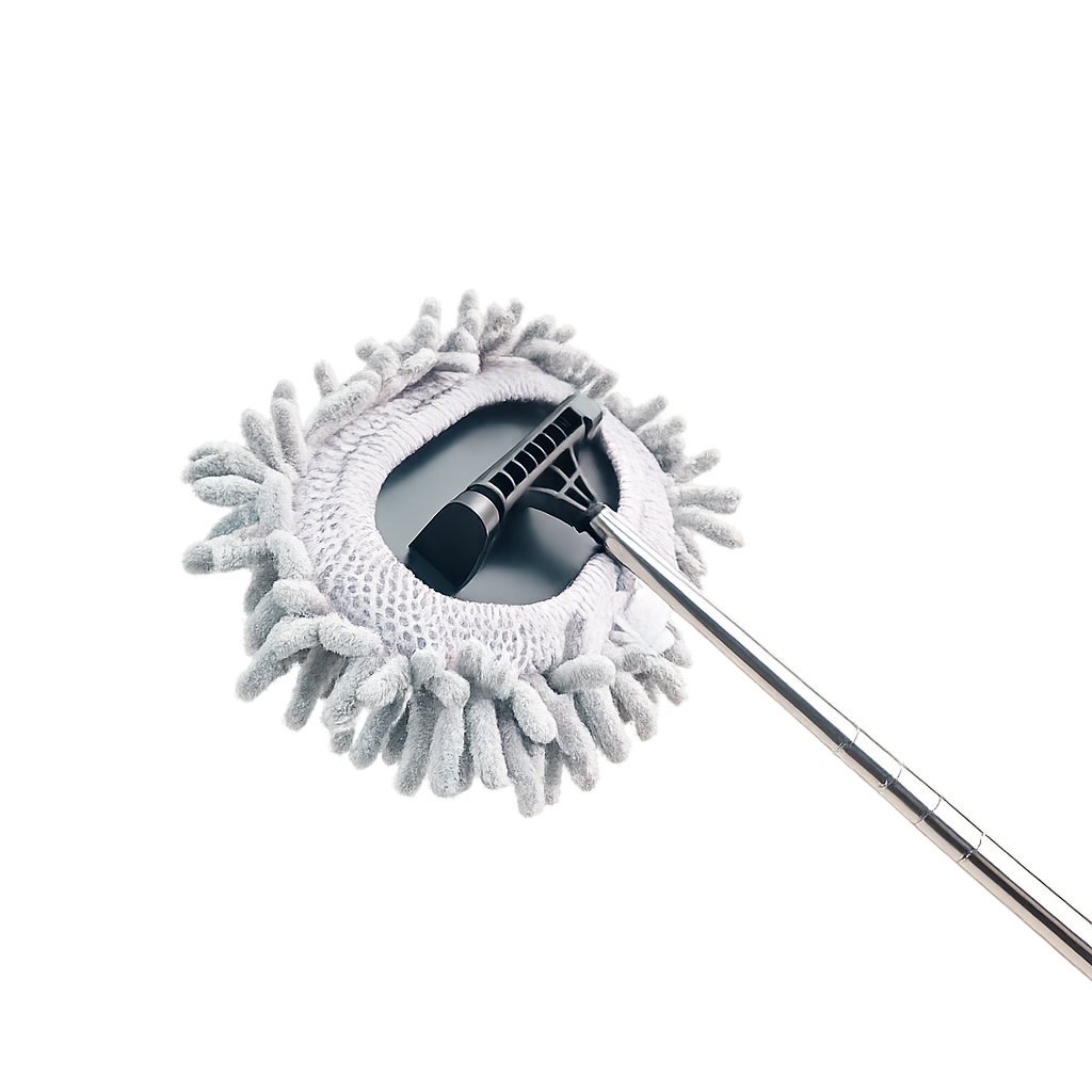 Extendable Microfibre Duster Telescopic Dusting Brush 28–101 cm for Home & Car