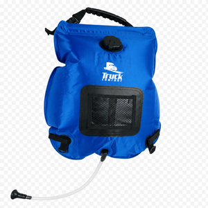 Camping shower PVC coated 20L blue
