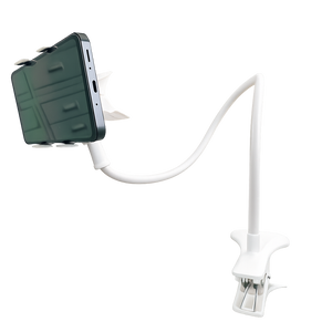 Gooseneck Phone Holder 360° Flexible Clamp Stand for Desk