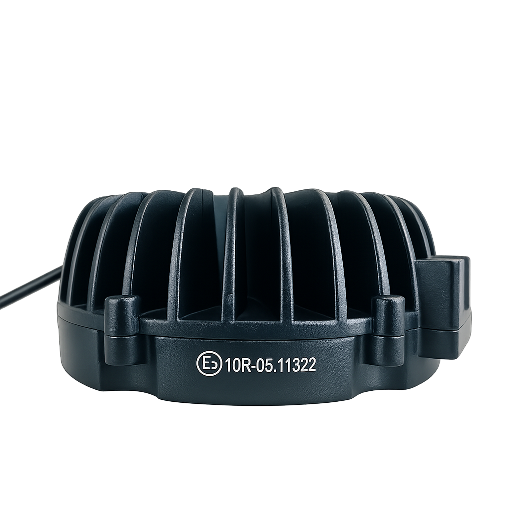 Proiector LED auto rotund 51W 3400 lm IP67 12/24V