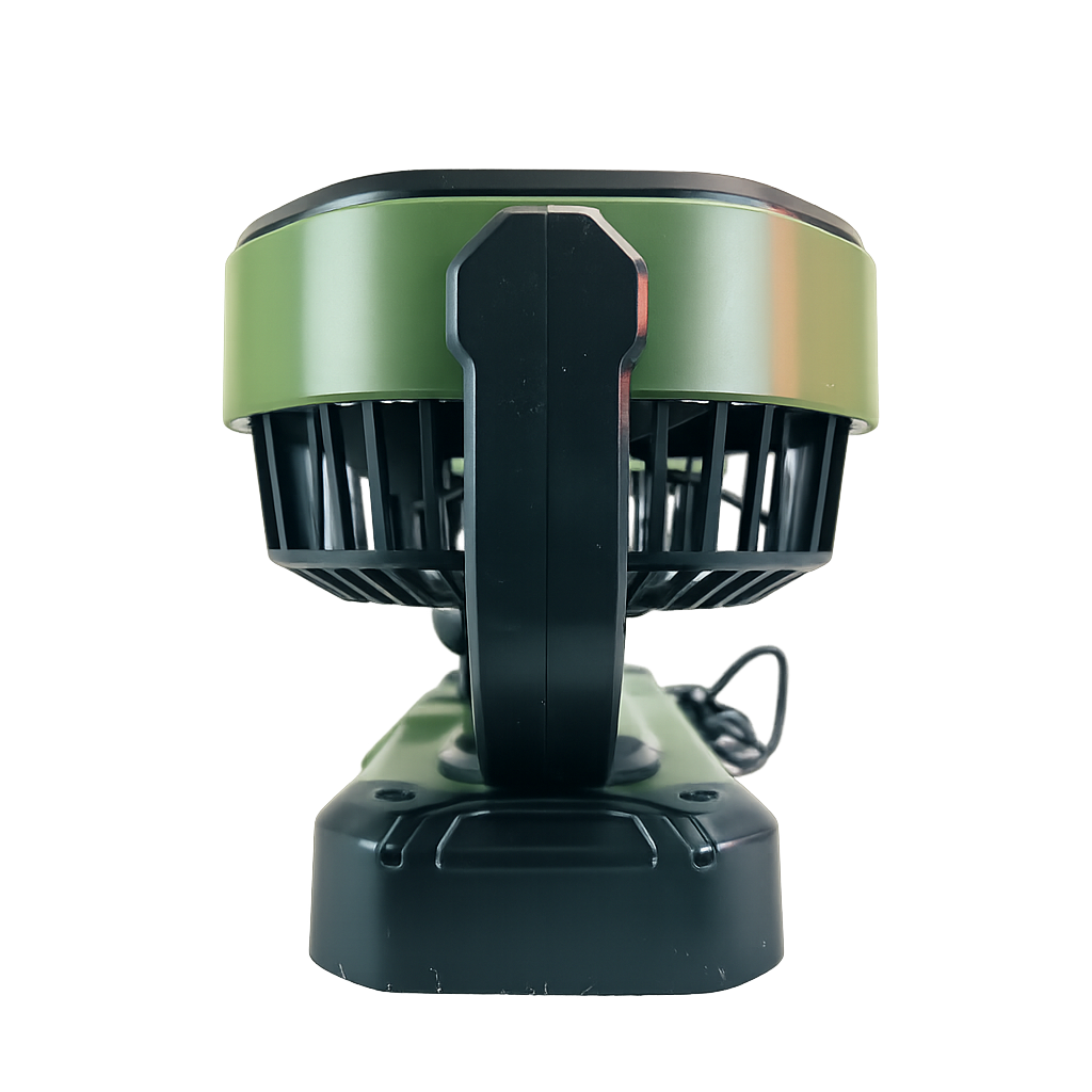 Usb fan 4inch Dual Head 360° Adjustable on Dashboard