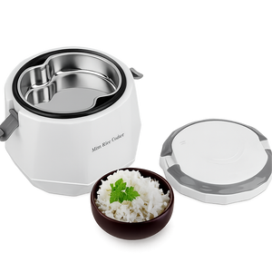 Electric Rice Cooker Portable for Trucks 1.3L, Easy Cooking Anywhere