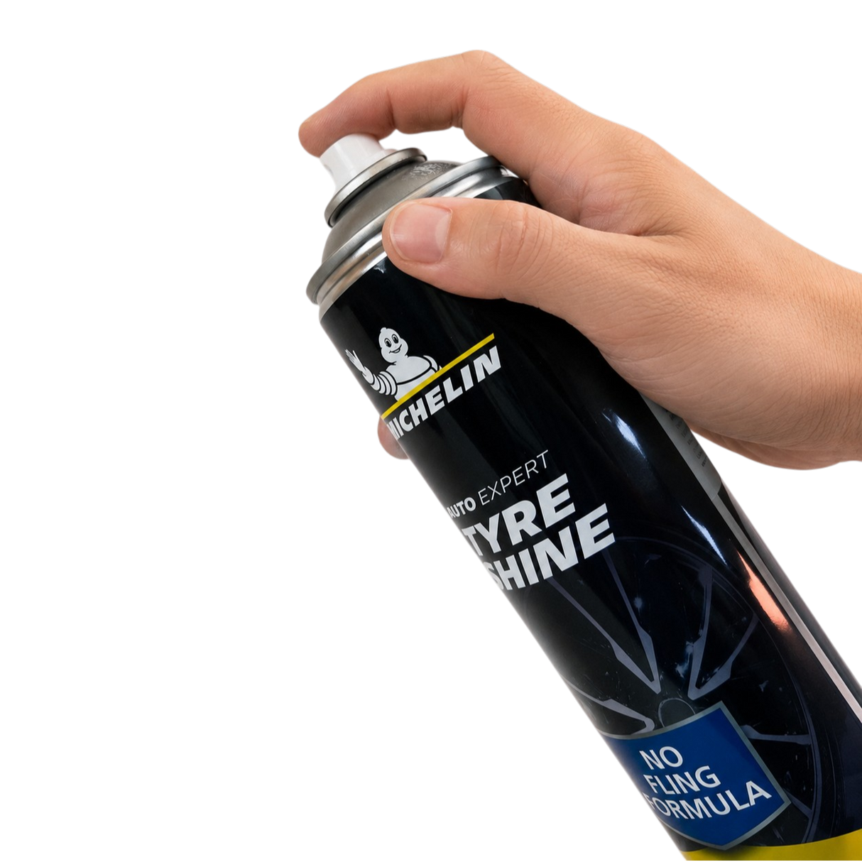 Tyre Shine Spray 520ml Wet Look Tyre Dressing for Deep Black Finish