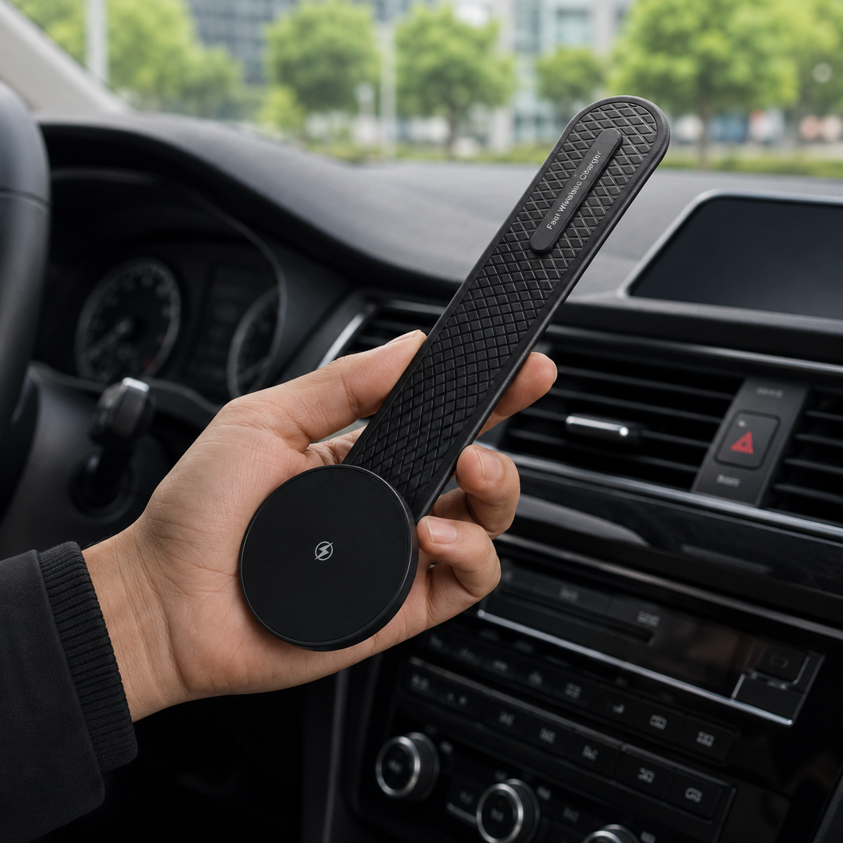 MagSafe Magnetic Wireless Car Charger & Dashboard Phone Holder 15W