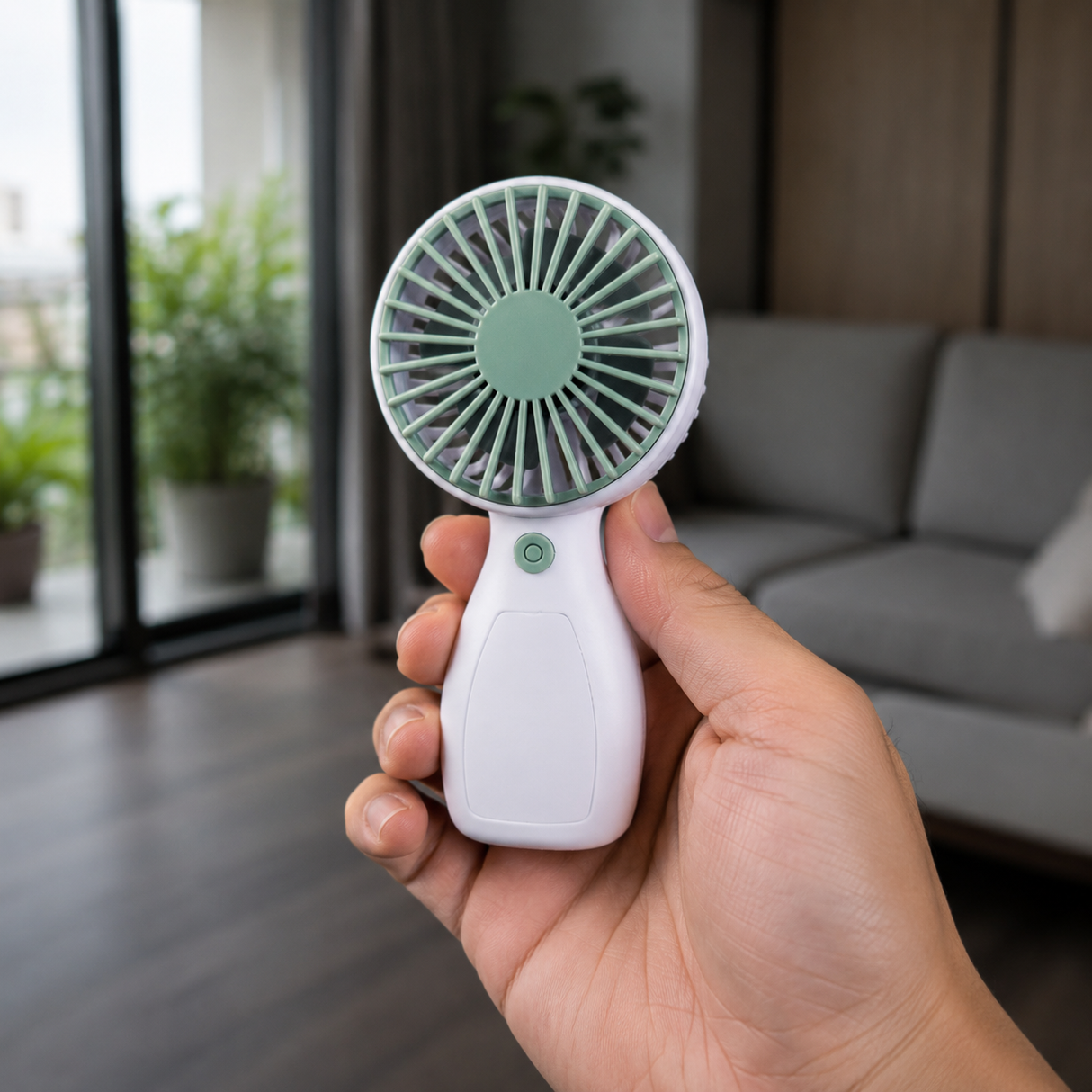 Portable handheld fan with bladeless cooling 400mAh