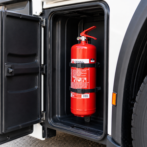 Fire extinguisher holder metal for 6 kg Extinguishers with Adjustable Straps