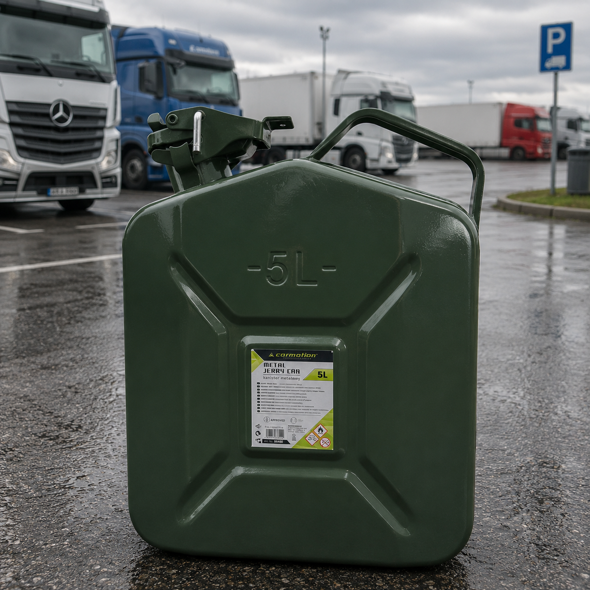 Fuel Can Metal with Leak Proof with Spout