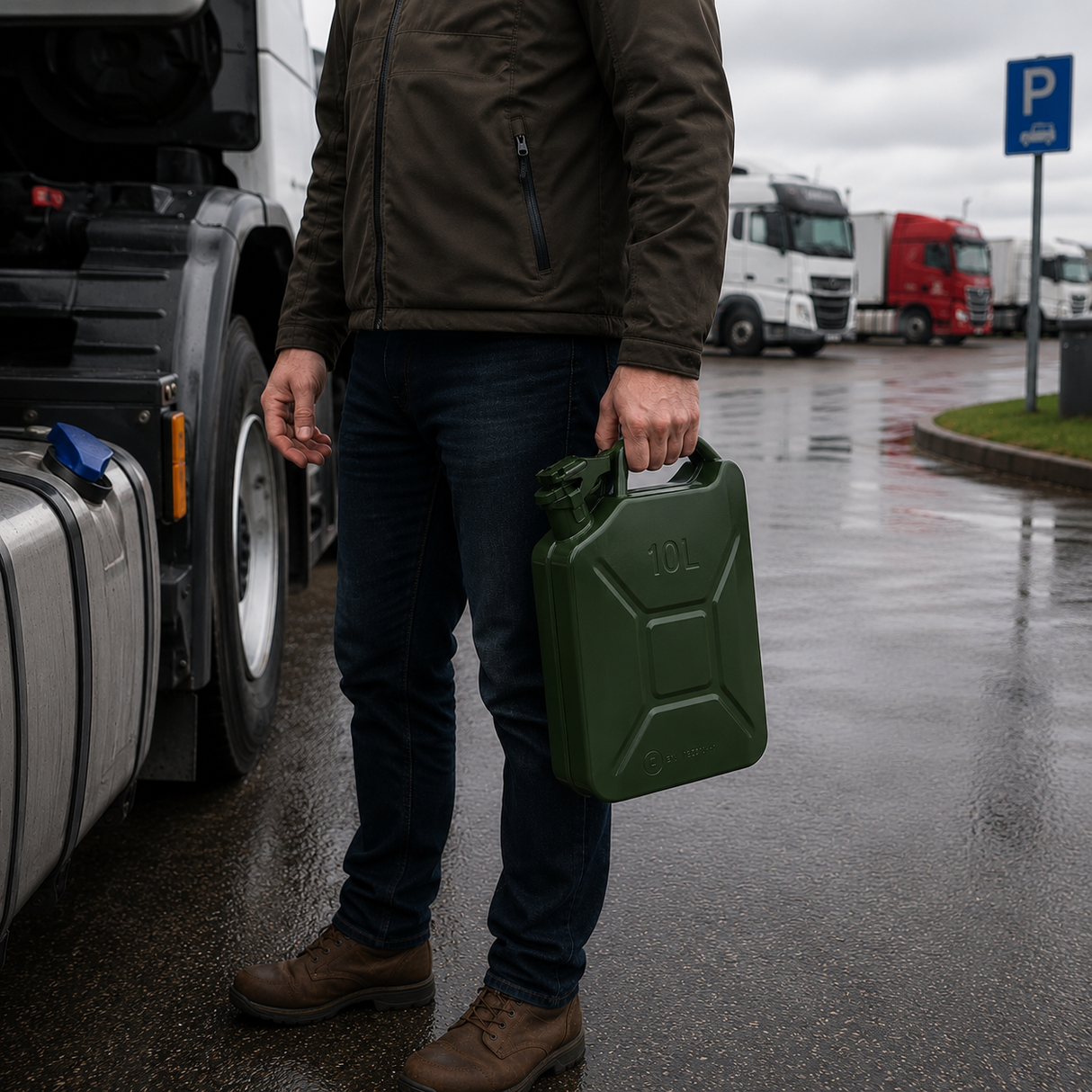 Fuel Can Metal with Leak Proof with Spout