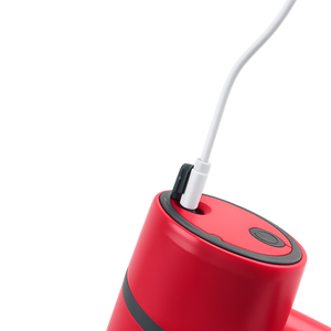 Electric cleaning brush with rotating head and 3 speeds