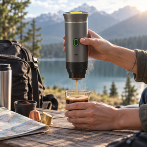 Portable Coffee Maker 20 Bar for Fresh Espresso Anywhere